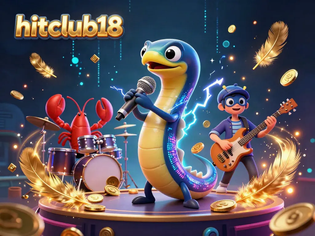 Experience hitclub18's underwater casino vibes with vibrant characters and rich gaming elements.
