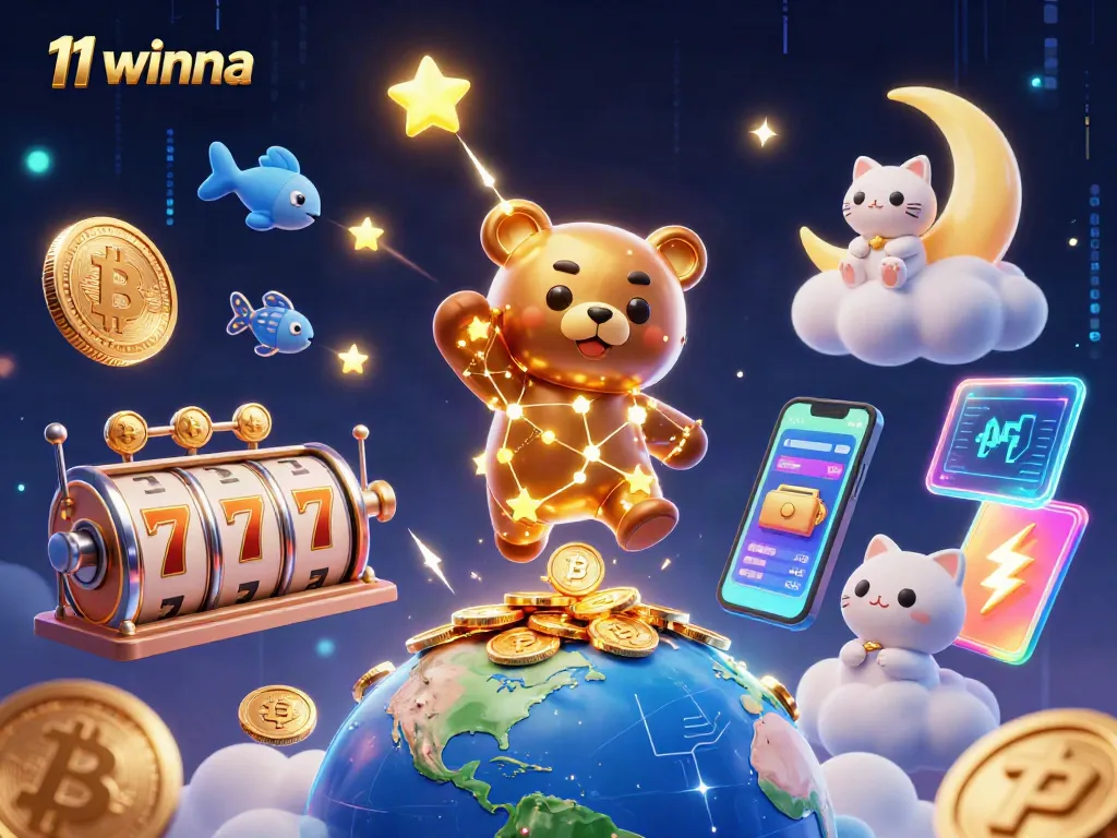 Engage with 11winna's thrilling casino experience, featuring vibrant slots and cosmic elements!