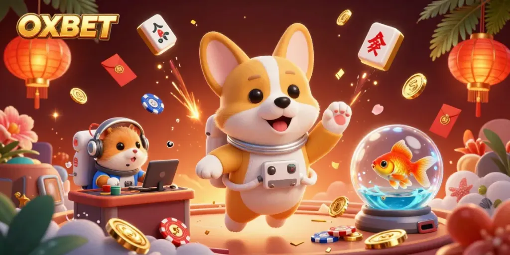 Engage with OXBET's thrilling gaming experience in a captivating space-themed casino