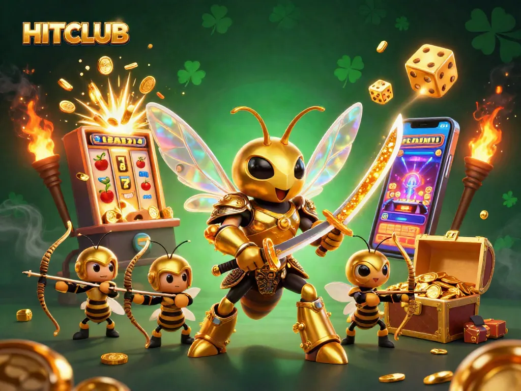 Experience thrilling wins at HITCLUB with an energetic casino scene full of slot machines and stunning gameplay.