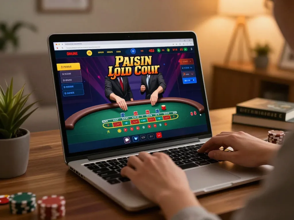 cloud-africa interactive online blackjack experience with player engaging in strategic gameplay