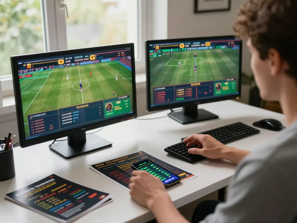 Engaging online gambling action on https://tx666.co.com/ with multiple screens showing live sports and casino games