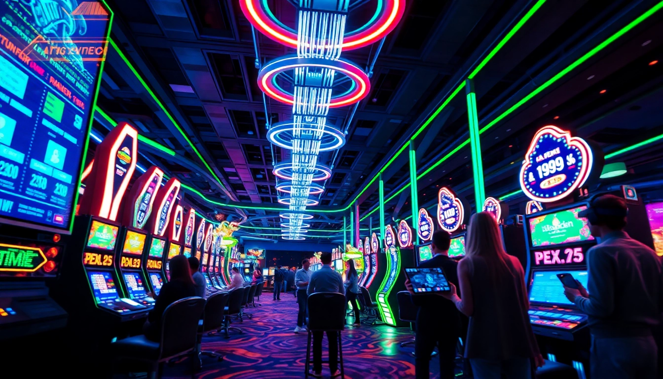 Experience the excitement of New Technology transforming the gambling industry.