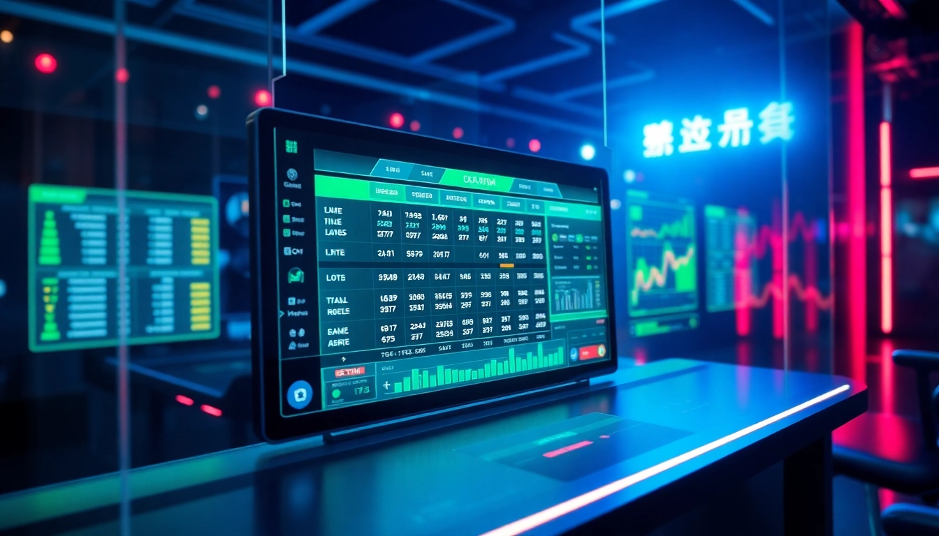 Explore how new technology transforms the sports betting experience with futuristic interfaces.