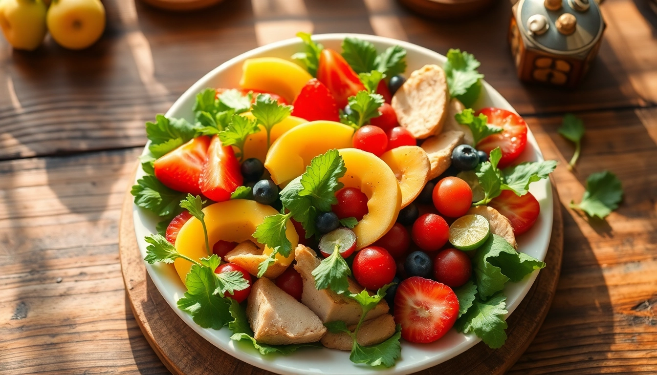 Explore a vibrant display of healthy food, featuring fresh vegetables and fruits that promote a healthy lifestyle.