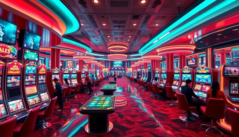 Experience New Technology at a modern casino with innovative gaming.
