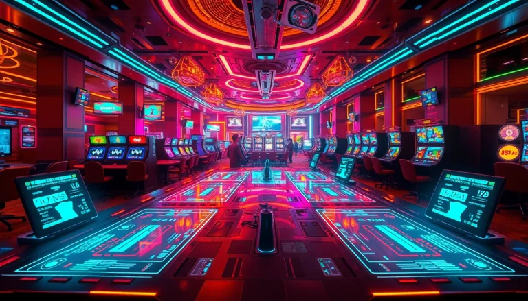 Explore how New Technology transforms the casino gaming experience with advanced interfaces and holographic displays.