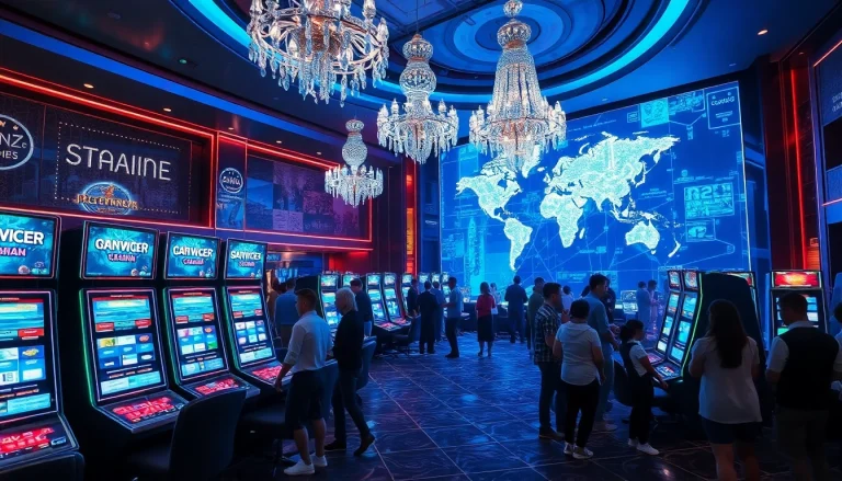 Explore innovative New Technology enhancing the casino experience with high-tech features.