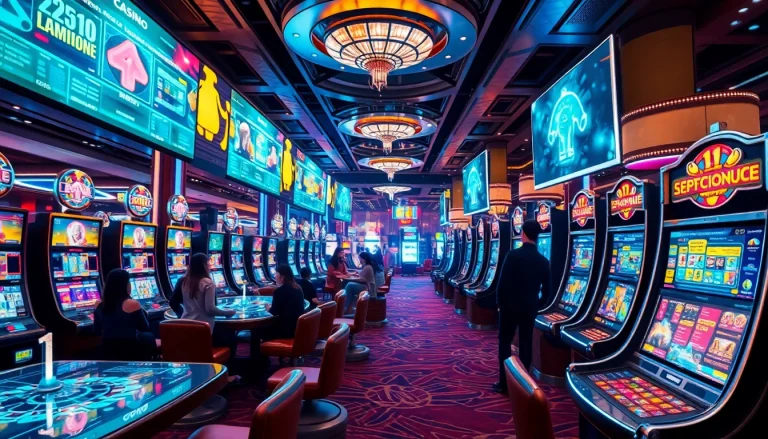 Explore cutting-edge New Technology in gaming with immersive interfaces and data-driven visuals.