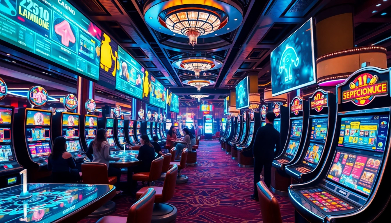 Explore cutting-edge New Technology in gaming with immersive interfaces and data-driven visuals.