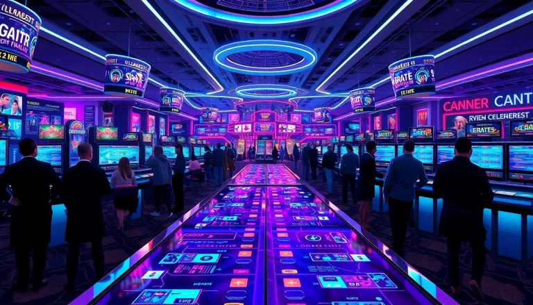 Explore New Technology transforming the gambling experience with interactive displays and immersive environments.