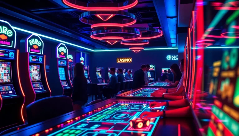 Experience an interactive gaming environment featuring New Technology at its finest.