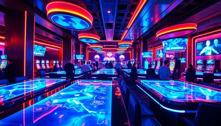 Engaging players in a casino enhanced by New Technology interactive systems.