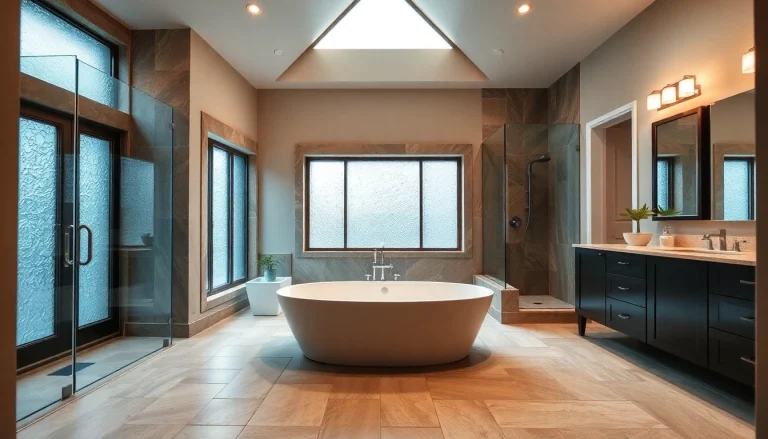 Stunning bathroom design showcasing expert craftsmanship from a bathroom remodeling contractor.