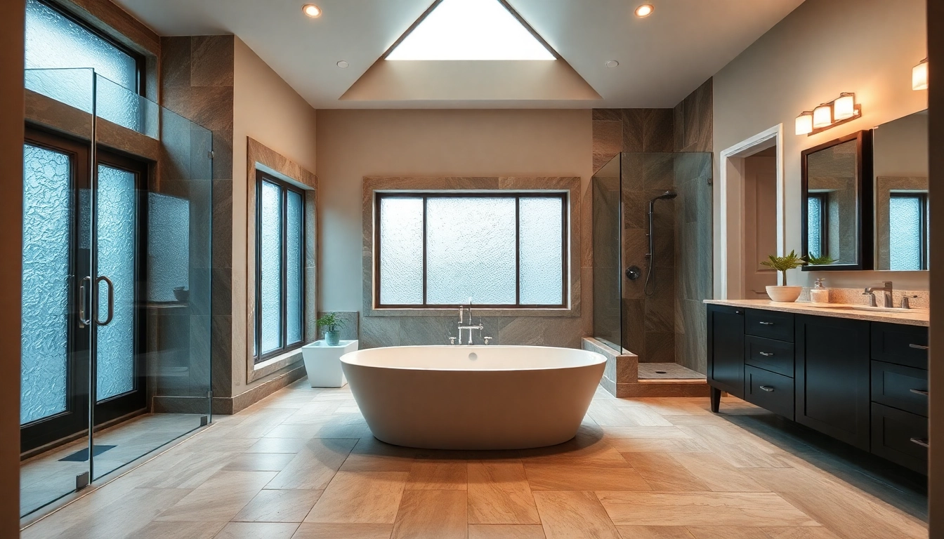 Stunning bathroom design showcasing expert craftsmanship from a bathroom remodeling contractor.