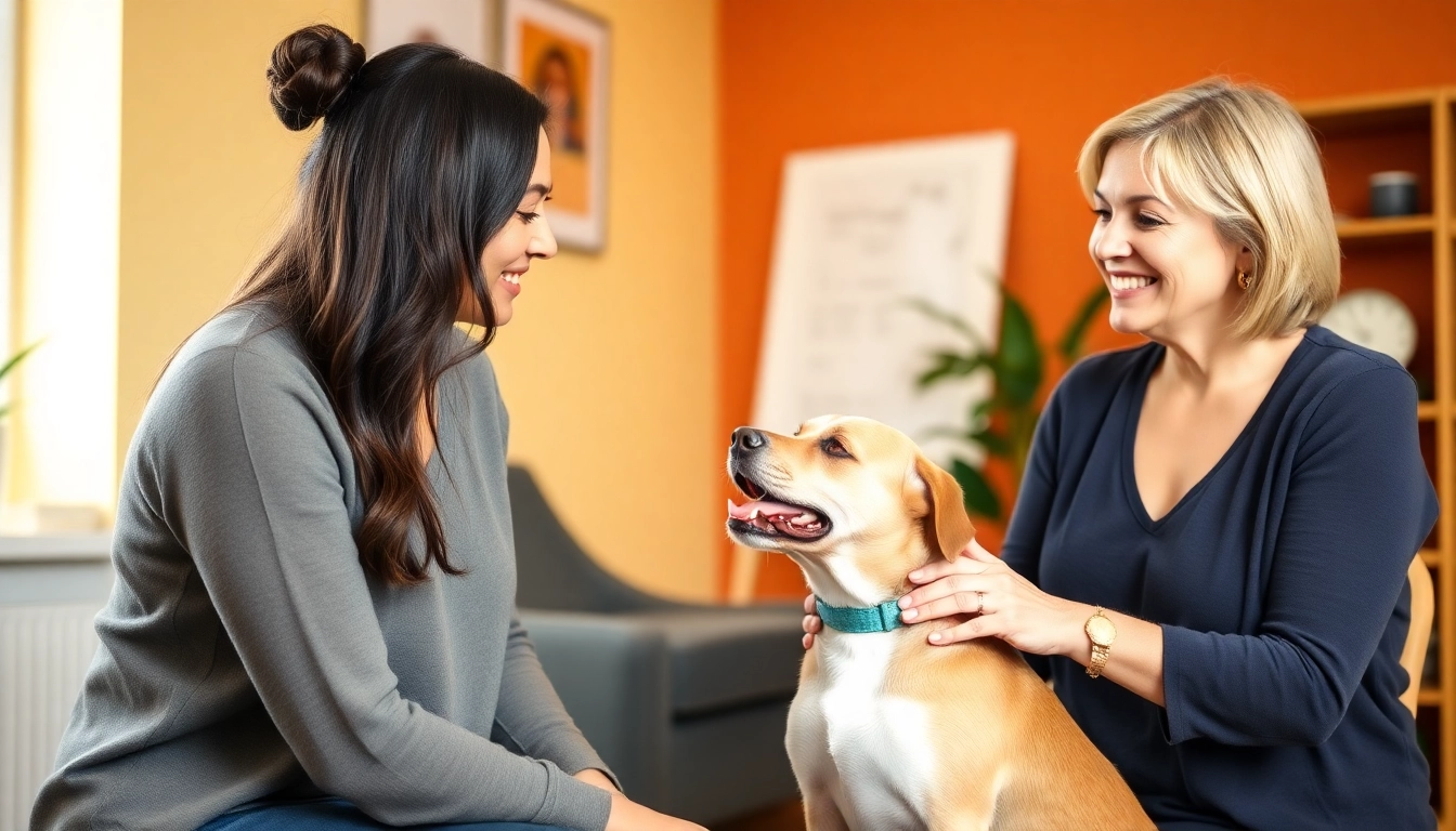 Engaging in depression treatment with a compassionate psychologist and therapy dog in Sydney.
