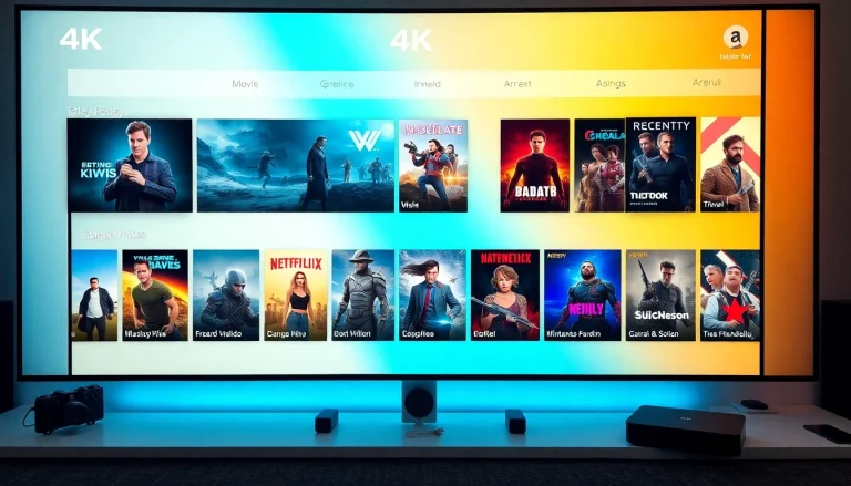 Stream with dezpila for breathtaking 4K content across various devices and movies.