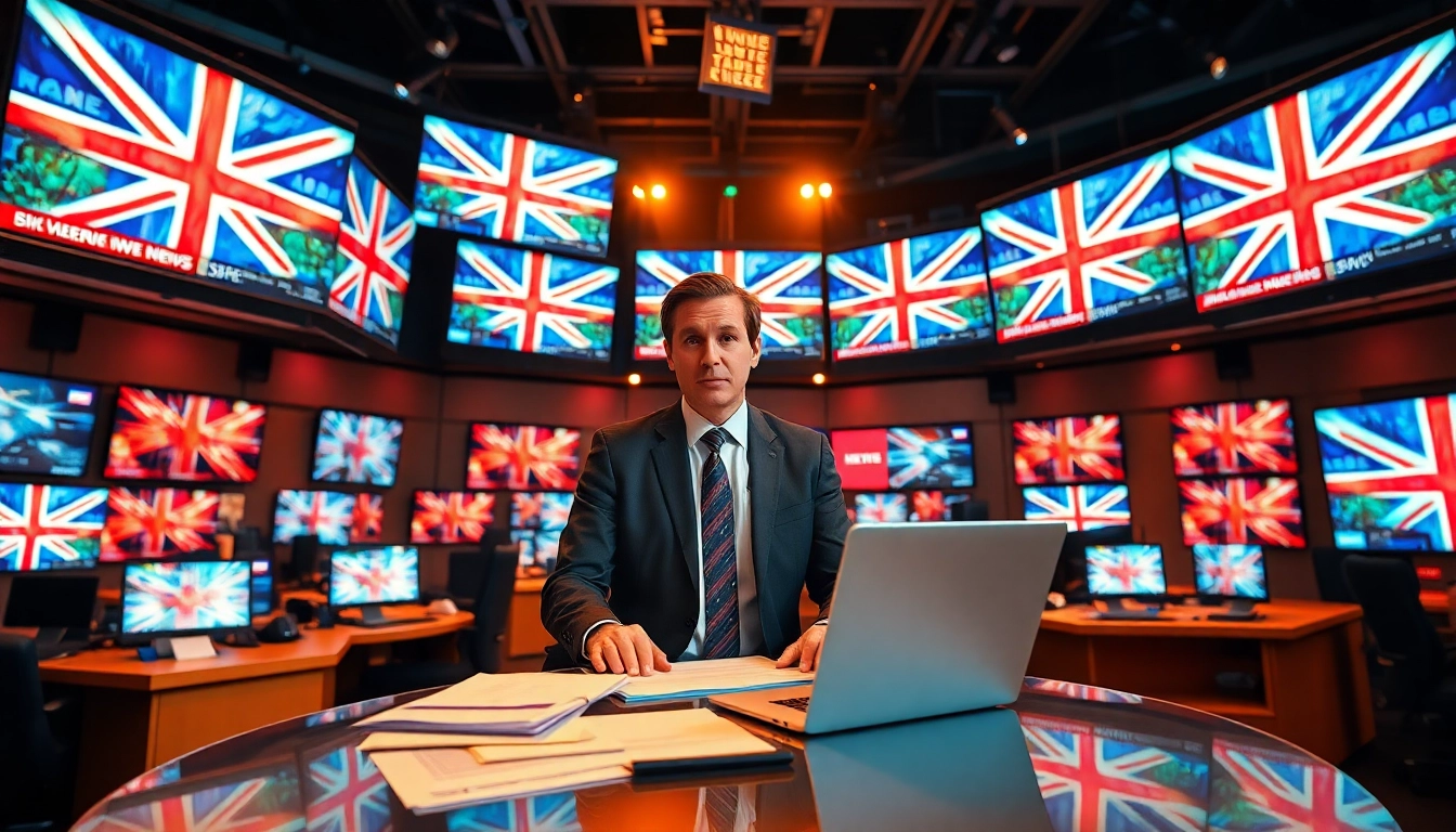 Reporting on UK news trends from a lively newsroom environment.