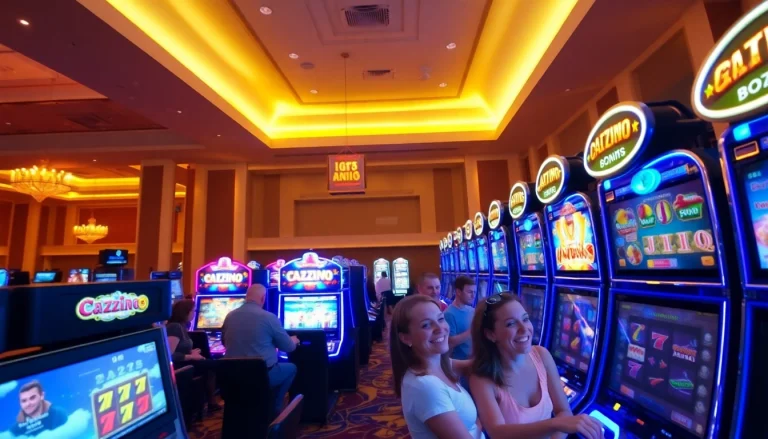 Engaging players at Cazinouri online germania through vibrant casino games and exciting atmospheres.