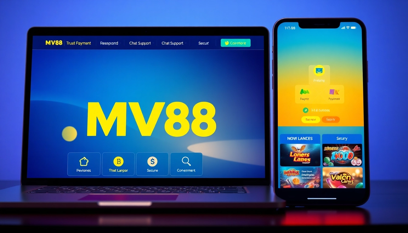 MV88 online gambling platform interface showcasing secure USDT transactions and user-friendly design.