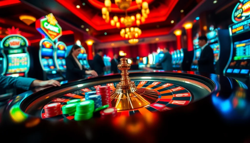 Join the excitement at the roulette table with thrilling bets—Nếu như vậy bám vào đây for ultimate casino fun.