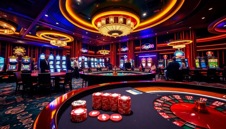 Experience the thrill of GG88 with engaging casino games and vibrant atmosphere.