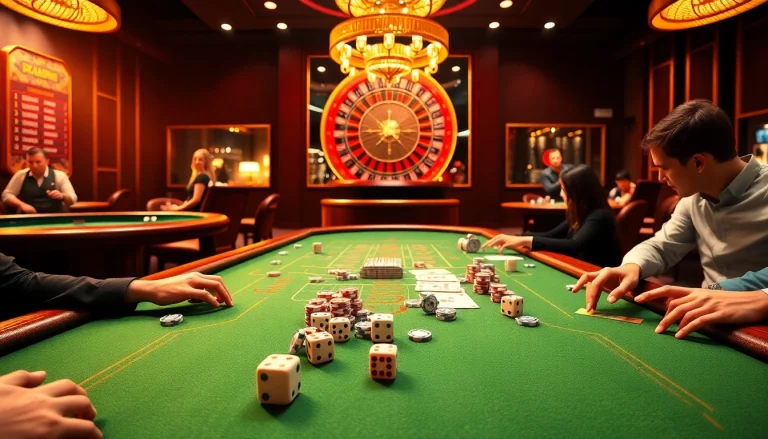 Experience the excitement of MM88 casino games with vibrant roulette tables and strategic gameplay.