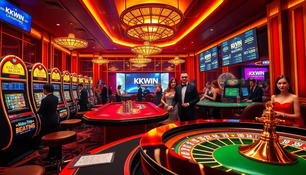 Experience thrilling online gambling at https://kkwin.co.com/ with vibrant slots and engaging poker games.