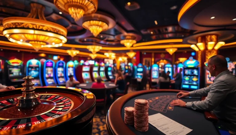 Experience the excitement of thabet at a luxurious casino with thrilling games and vibrant gaming floors.