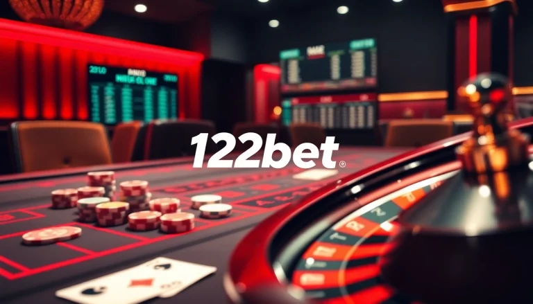 Experience the luxury of online gambling with 12bet's stunning betting interface featuring casino elements.