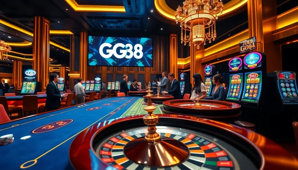 Experience unmatched gaming excitement at GG88 casino with vibrant tables and professional dealers.