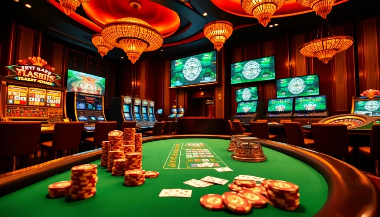 Experience the thrill of winning strategies while watching ดูบอลสด in a luxurious casino setting.