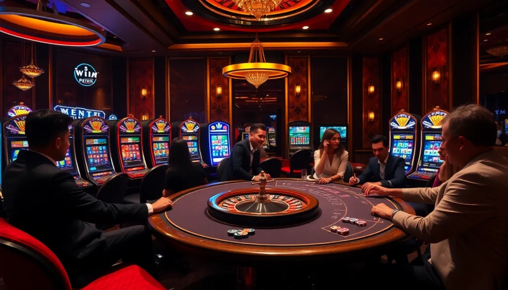 Iwin features an elegant poker game, showcasing thrilling casino action and luxurious gaming atmosphere.