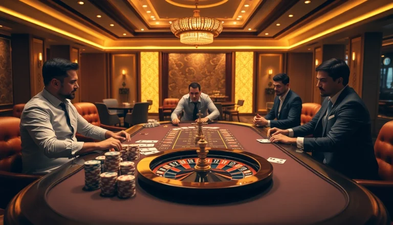 Experience the luxury of online gaming at 98win01 with a stunning casino atmosphere.