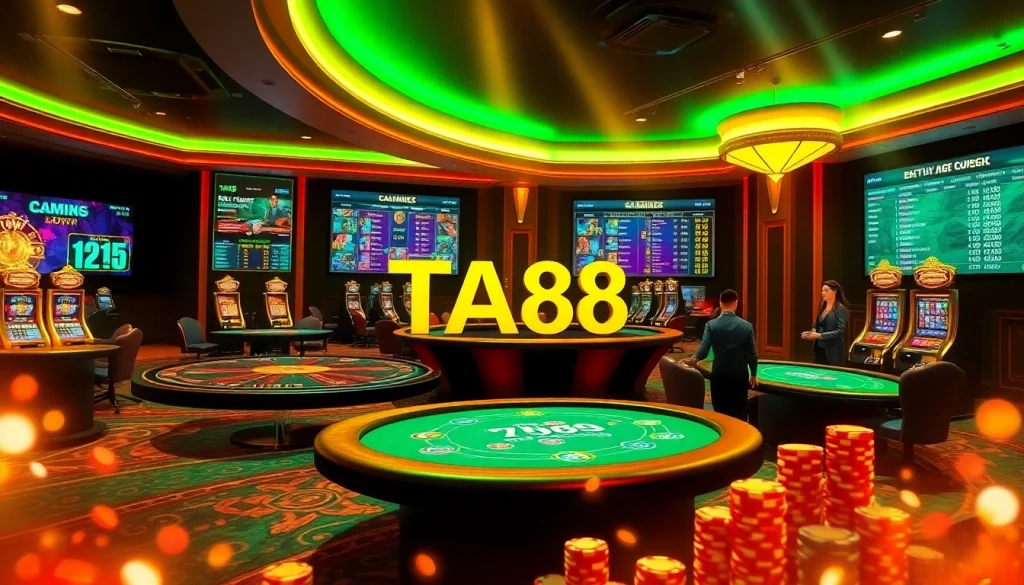 The TA88 app enhances your gaming experience with stunning visuals and exciting casino elements.
