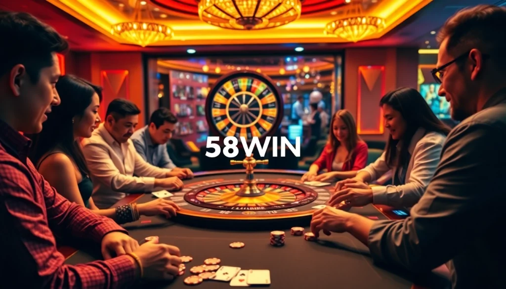Experience thrill and excitement at nhà cái 58WIN's luxurious gaming tables, where every moment counts.
