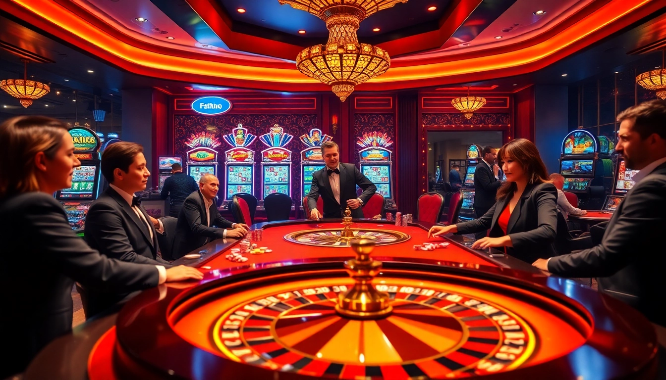 Pemain Togel Sumo menikmati pengalaman slot online yang hidup di meja kasino mewah dengan chip poker.