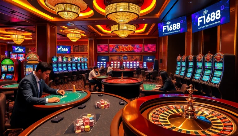 Experience the thrill of F168 casino with vibrant games and excitement.