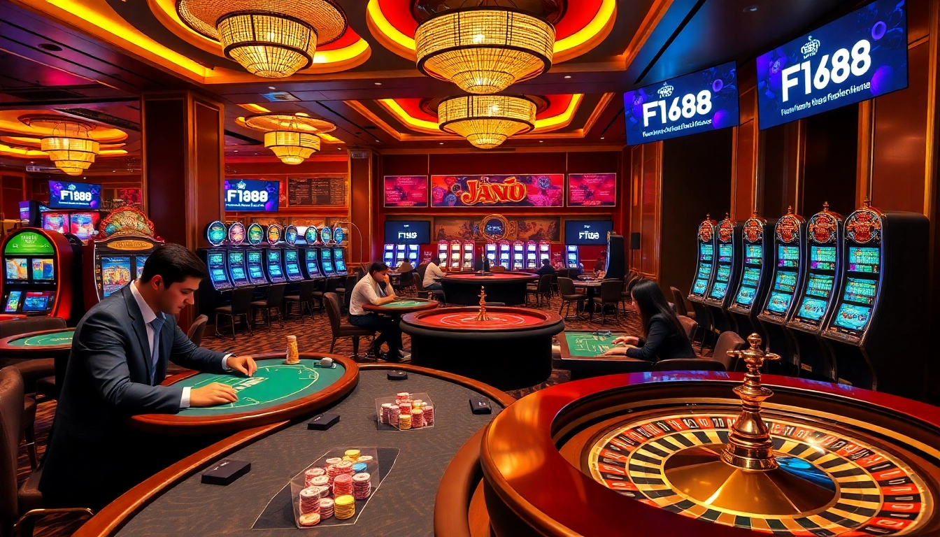 Experience the thrill of F168 casino with vibrant games and excitement.