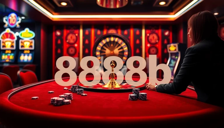 Experience the thrill of online gambling at 888b km with vibrant games and engaging dealers.