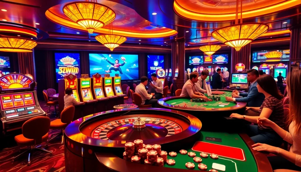 Experience the thrill of gambling at link vào 33win with vibrant casino visuals and exciting gameplay.