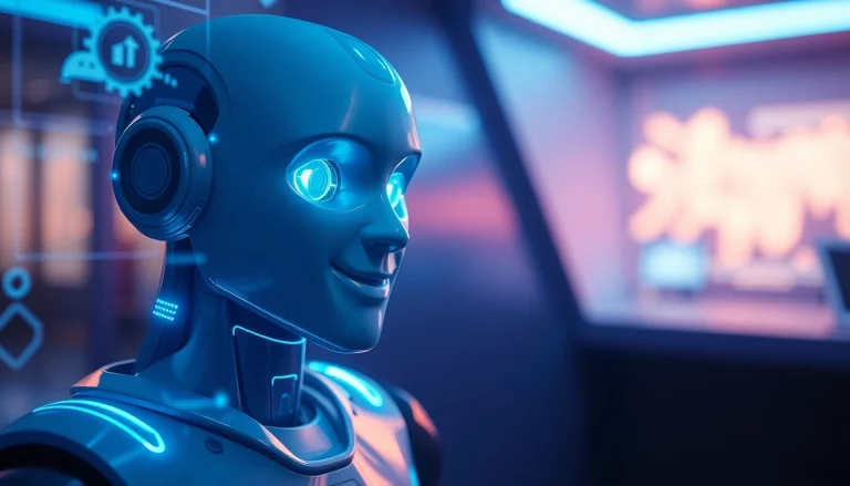 Engaging AI chatbot showcasing advanced sex AI technology in a modern interface.