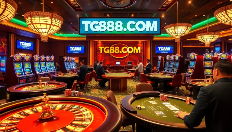 Experience the excitement at TG88.COM with vibrant casino games and thrilling poker action.