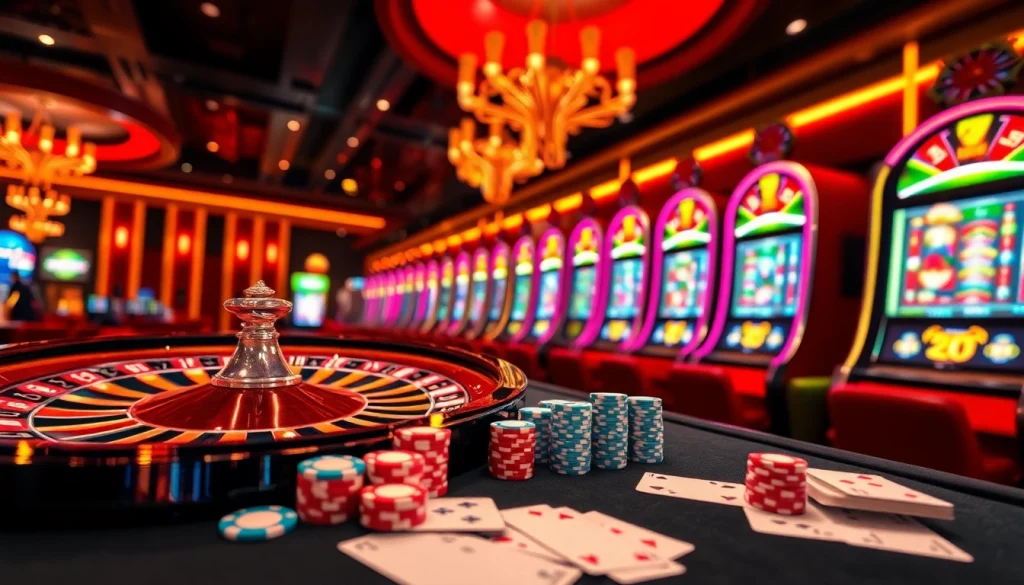 Experience thrilling online gambling at rr88com with vibrant casino visuals and engaging gameplay.