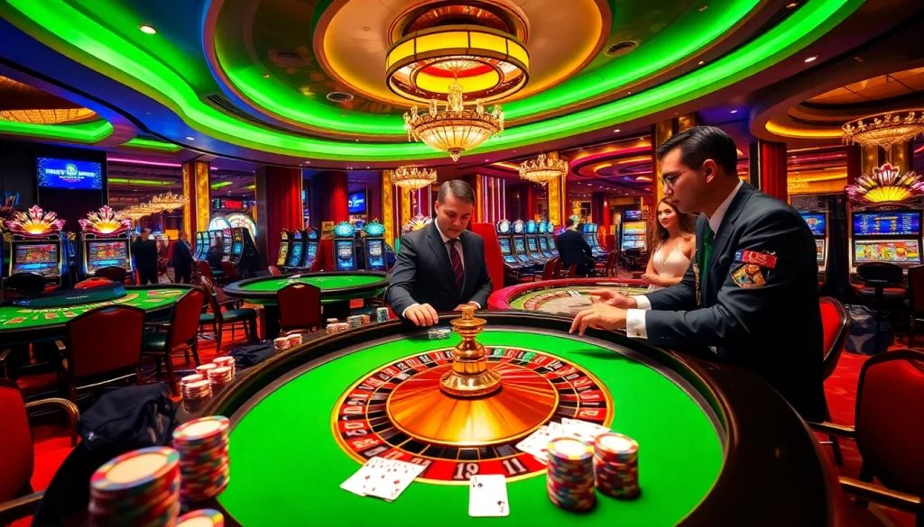 Experience thrilling gameplay at https://gg88.shop/ with professional dealers and vibrant casino atmosphere.
