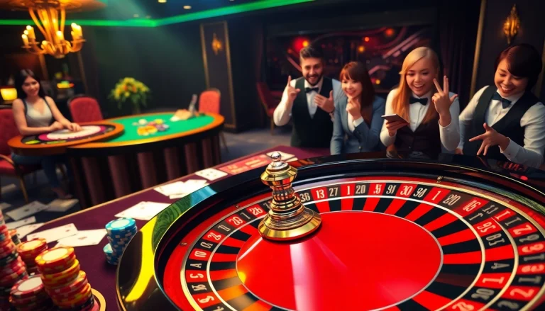 Experience the thrill of casino gaming at https://rr88.lat/ with vibrant roulette and poker scenes.