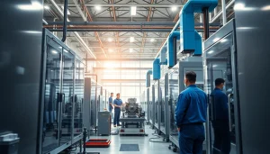 Diecasting Malaysia: High-tech manufacturing facility with precision diecasting machines and skilled technicians.