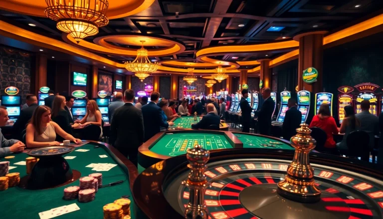 Experience the thrill of gambling at OKFUN casino with lively games and vibrant atmosphere.