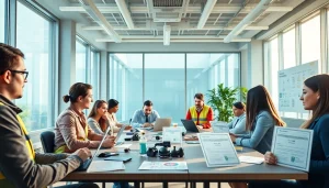 VCA kopen training center showcasing professionals engaged in VCA certification courses.