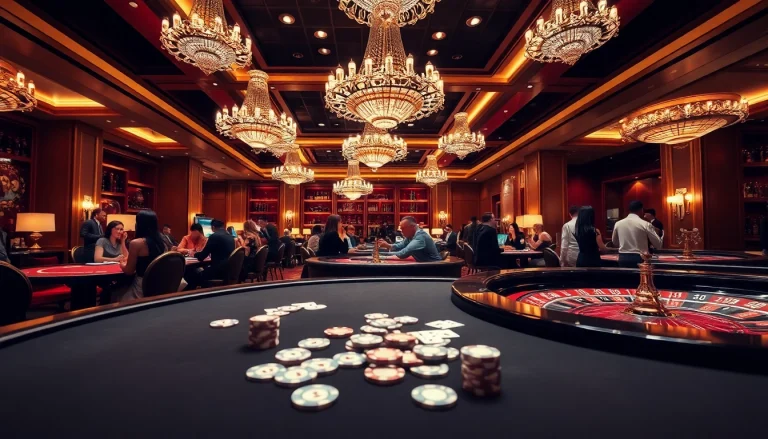 Engage in high-stake baccarat action at Lc88's luxurious casino tables.